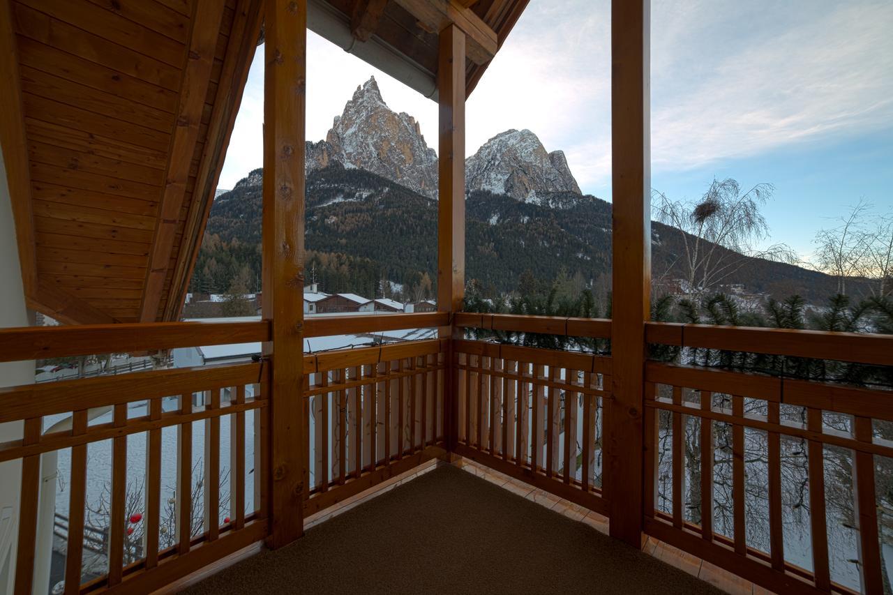 Residence Erika - Apartments, Breakfast & Sauna Siusi Exterior foto